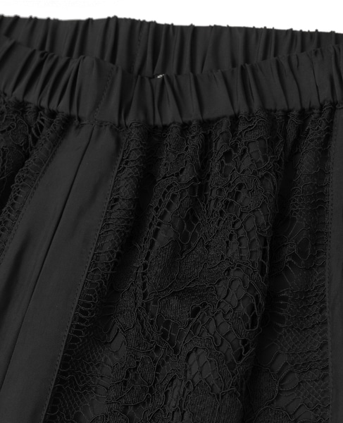 【LUTZ HUELLE/ルッツヒュエル】リラックスパンツ 詳細画像 ブラック 5