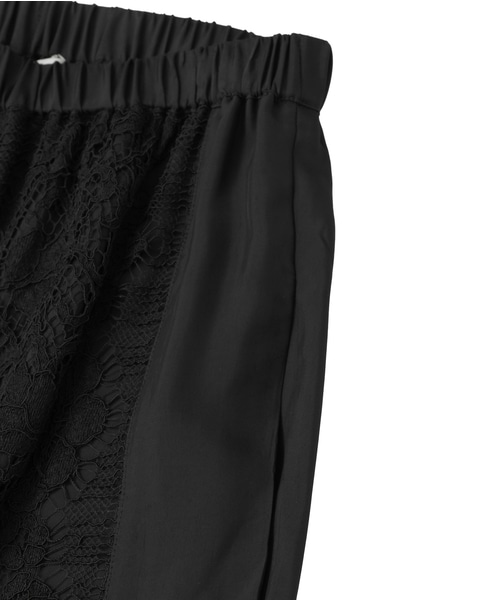 【LUTZ HUELLE/ルッツヒュエル】リラックスパンツ 詳細画像 ブラック 6