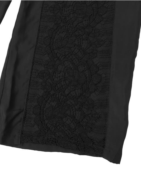 【LUTZ HUELLE/ルッツヒュエル】リラックスパンツ 詳細画像 ブラック 7