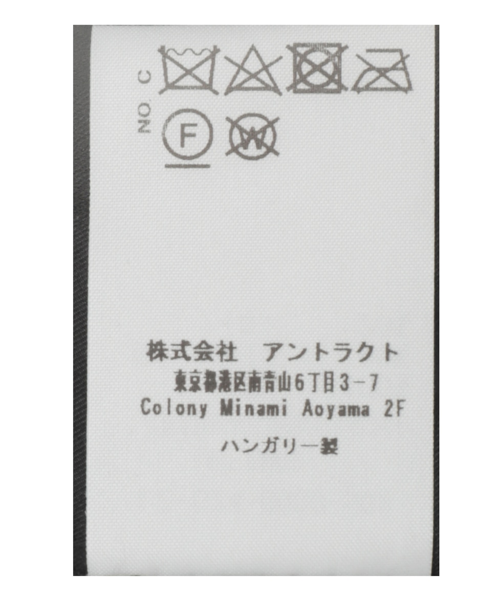 【LUTZ HUELLE/ルッツヒュエル】リラックスパンツ 詳細画像 ブラック 8