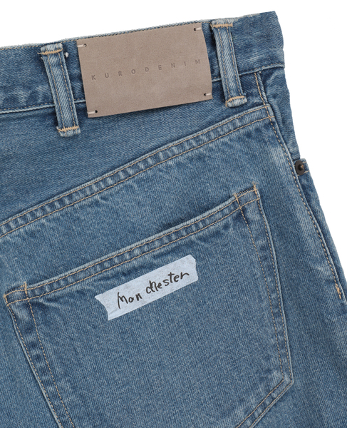 【KURO/クロ】UNINTENTIONAL CROSSED DENIM SHORTS　 詳細画像 インディゴブルー 7