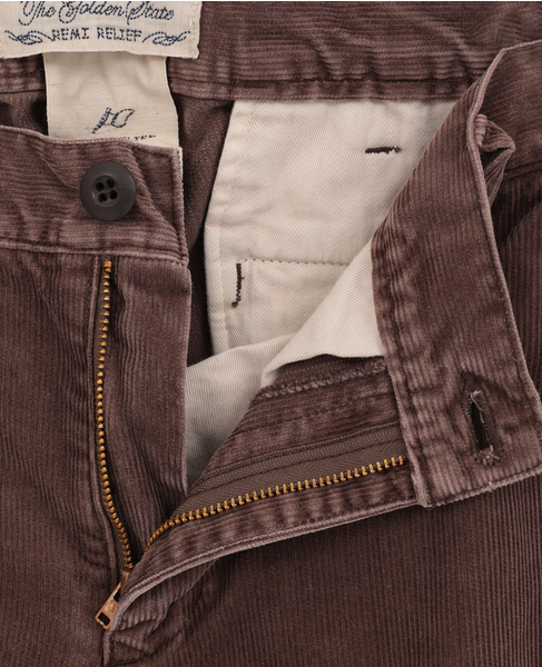 【REMI RELIEF/レミレリーフ】ショートパンツ コーデュロイ ハーフパンツ  詳細画像 ブラウン 5