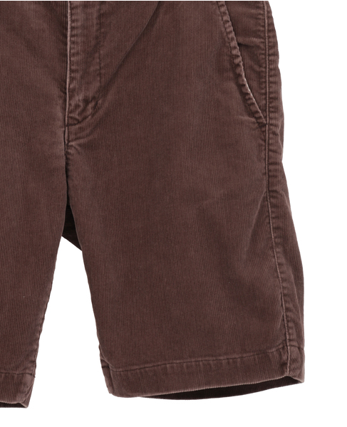 【REMI RELIEF/レミレリーフ】ショートパンツ コーデュロイ ハーフパンツ  詳細画像 ブラウン 6