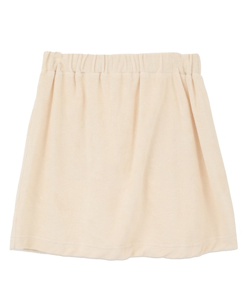 【BAUM UND PFERDGARTEN/バウムウンドヘルガーテン】フロントパッチミニスカート 詳細画像 アイボリー 2