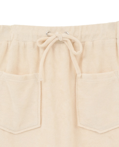 【BAUM UND PFERDGARTEN/バウムウンドヘルガーテン】フロントパッチミニスカート 詳細画像 アイボリー 3