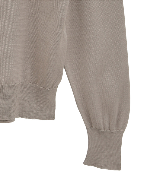 【ADAWAS/アダワス】Vネックカーディガン 詳細画像 ベージュ 4