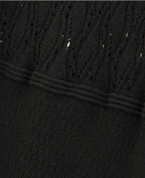 【NICENICE MOMENT/ナイスナイスモーメント】ダイヤパターン ニットボディスーツ 詳細画像 ブラック 8