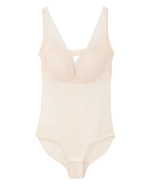 【NICENICE MOMENT/ナイスナイスモーメント】 MESH BRIEFER 詳細画像 ベージュ 1