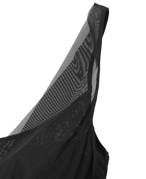 【NICENICE MOMENT/ナイスナイスモーメント】 MESH BRIEFER 詳細画像 ブラック 4