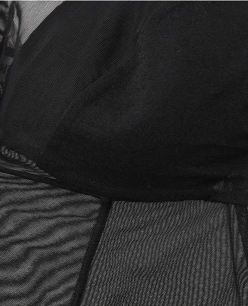 【NICENICE MOMENT/ナイスナイスモーメント】 MESH BRIEFER 詳細画像 ブラック 7