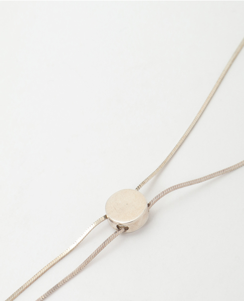 【EO/イオ】LOOP TIE NECKLACE 詳細画像 シルバー 2
