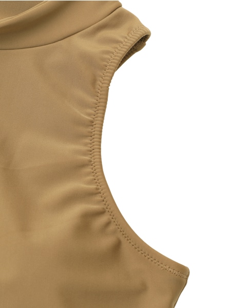 【PROTAGONISTA/プロタゴニスタ】クロップドハイネック スイムセット 詳細画像 ベージュ 5