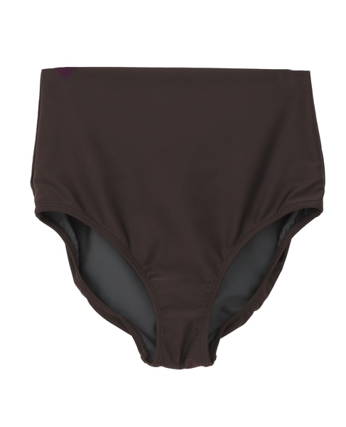 【PROTAGONISTA/プロタゴニスタ】クロップドハイネック スイムセット 詳細画像 ブラウン 3