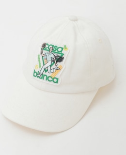 【Casablanca/カサブランカ】LE JEU EMBROIDERED CAP