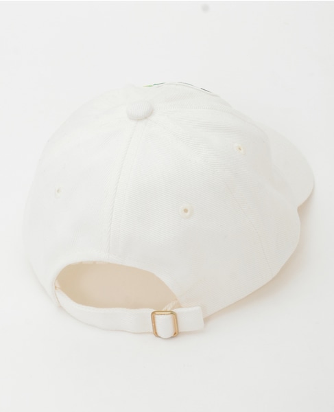 【Casablanca/カサブランカ】LE JEU EMBROIDERED CAP 詳細画像 ホワイト 3