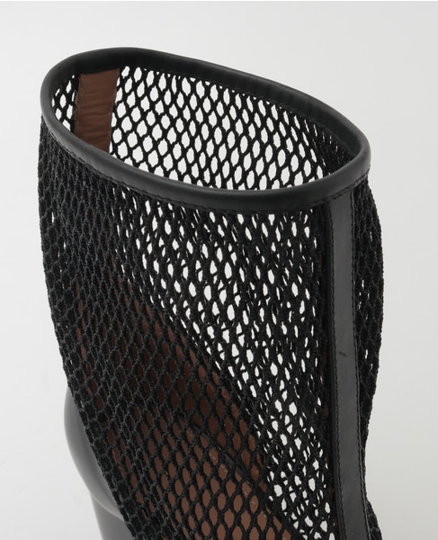 【PELLICO/ペリーコ】メッシュショートブーツ 詳細画像 ブラック 6