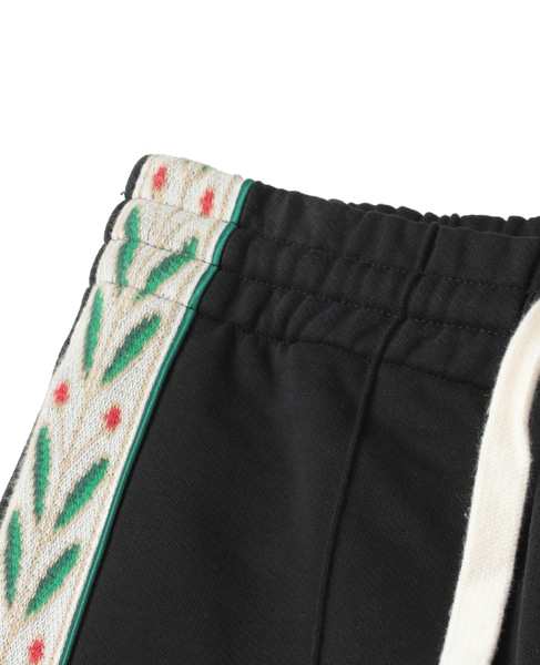 【Casablanca/カサブランカ】ジャカード トラックパンツ 詳細画像 ブラック 3