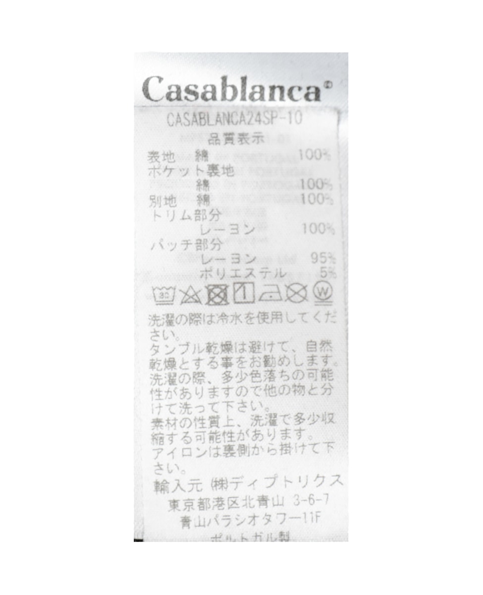 【Casablanca/カサブランカ】ジャカード トラックパンツ 詳細画像 ブラック 10