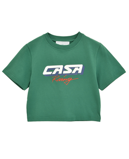 【Casablanca/カサブランカ】短丈Tシャツ