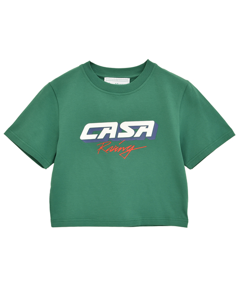 【Casablanca/カサブランカ】短丈Tシャツ 詳細画像 グリーン 1