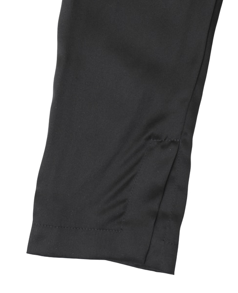 【LUTZ HUELLE/ルッツヒュエル】ドレープネックブラウス 詳細画像 ブラック 4