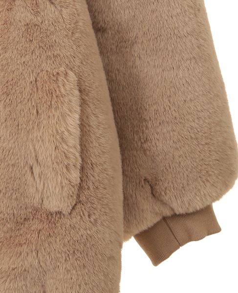 【A_/エース】フェイクレッキスブルゾン 詳細画像 キャメル 11