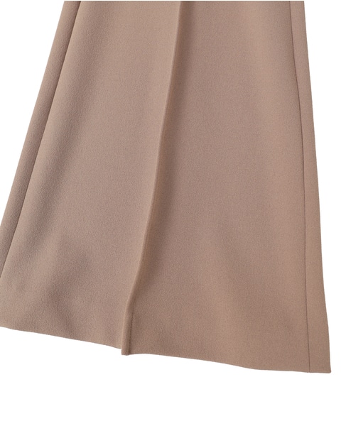 【EZUMI/エズミ】バックスリットフレアパンツ 詳細画像 ベージュ 4