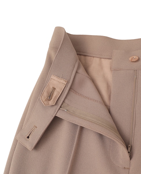 【EZUMI/エズミ】バックスリットフレアパンツ 詳細画像 ベージュ 5