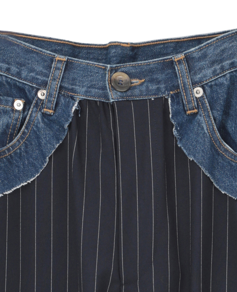 【LUTZ HUELLE/ルッツヒュエル】duplex pants 詳細画像 インディゴ 3