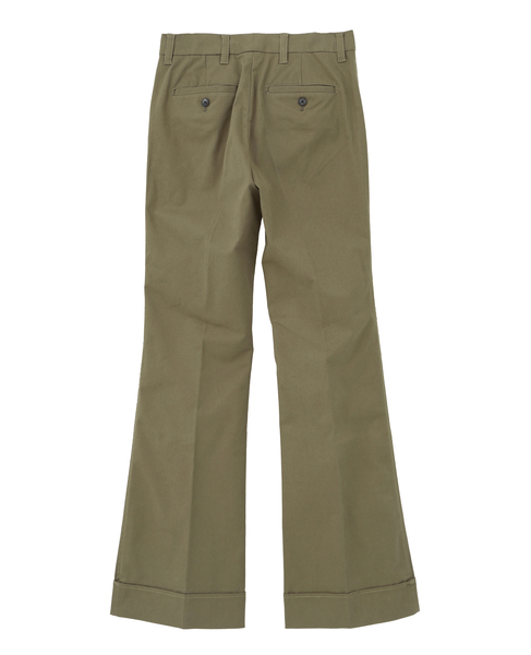 【3.1 Phillip Lim/スリーワンフィリップリム】Cuffed Kick Flare Pant 詳細画像 カーキ 2
