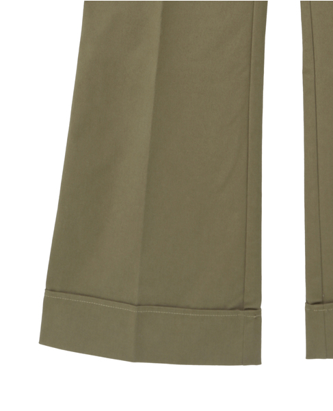 【3.1 Phillip Lim/スリーワンフィリップリム】Cuffed Kick Flare Pant 詳細画像 カーキ 4