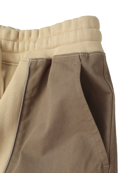 【3.1 Phillip Lim/スリーワンフィリップリム】ハイブリッド テリー ジョガーパンツ 詳細画像 カーキ 4