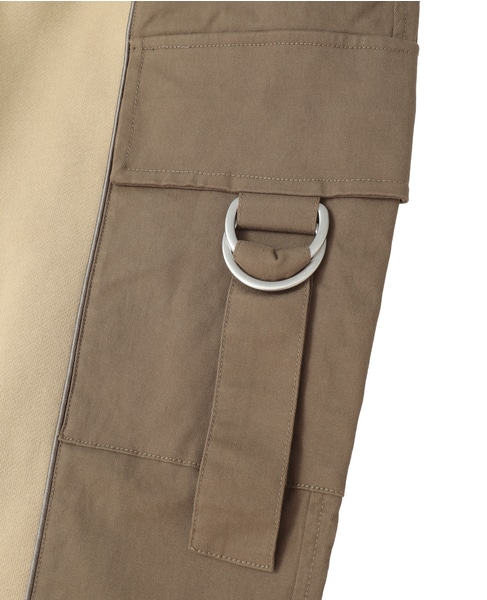 【3.1 Phillip Lim/スリーワンフィリップリム】ハイブリッド テリー ジョガーパンツ 詳細画像 カーキ 6