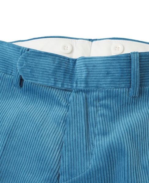 【CORDINGS/コーディングス】コーデュロイトラウザーズ 詳細画像 ブルー 3