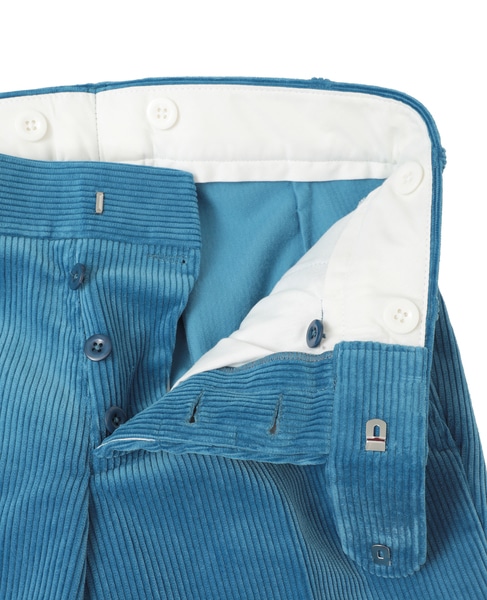 【CORDINGS/コーディングス】コーデュロイトラウザーズ 詳細画像 ブルー 5
