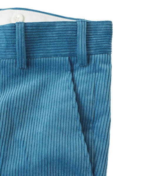 【CORDINGS/コーディングス】コーデュロイトラウザーズ 詳細画像 ブルー 6
