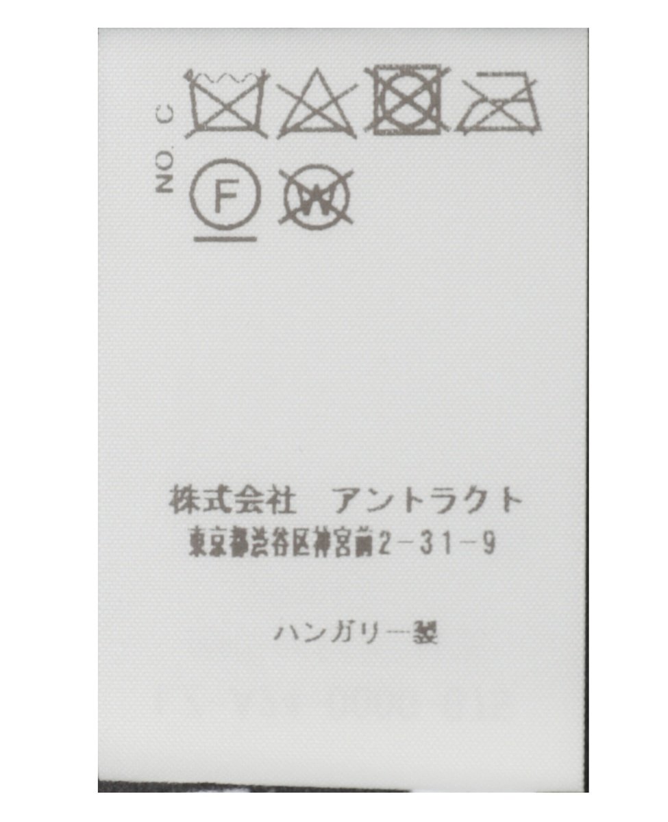 【LUTZ HUELLE/ルッツヒュエル】アシンメトリースカート 詳細画像 ブラック 5