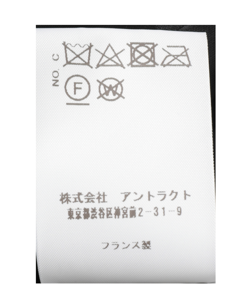 【LUTZ HUELLE/ルッツヒュエル】変形プリーツミニスカート 詳細画像 ブラック 5