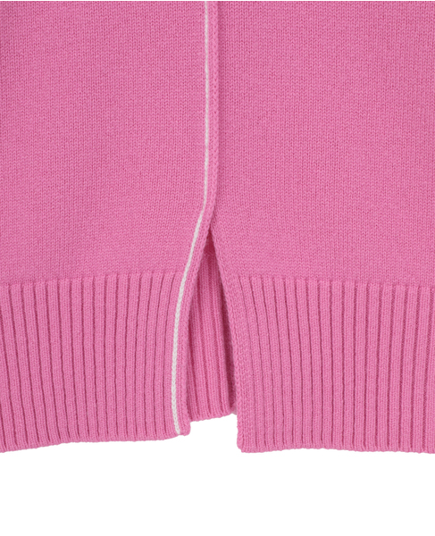 【3.1 Phillip Lim/スリーワンフィリップリム】Ribbed Cotton-Blend Sweater 詳細画像 ピンク 6