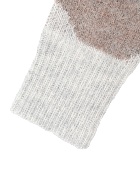 【NOMA t.d./ノーマティーディー】Jacquare Diamond Cardigan N38-KN 03 詳細画像 ブラウン 4