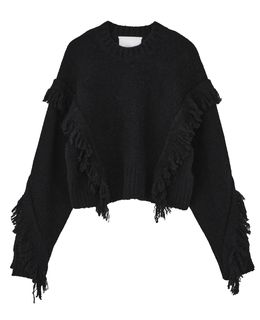 【3.1 Phillip Lim/スリーワンフィリップリム】Fringe Crewneck Pullover