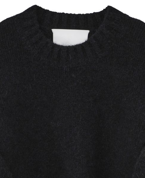 【3.1 Phillip Lim/スリーワンフィリップリム】Fringe Crewneck Pullover 詳細画像 ブラック 3