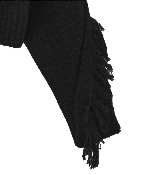 【3.1 Phillip Lim/スリーワンフィリップリム】Fringe Crewneck Pullover 詳細画像 ブラック 4