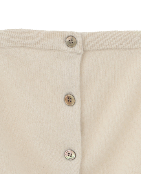 【ADAWAS/アダワス】CASHMERE TUBE TOP 詳細画像 ホワイト 3