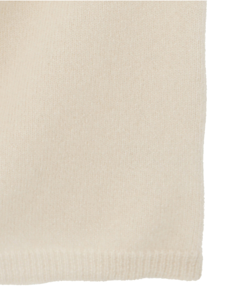 【ADAWAS/アダワス】CASHMERE TUBE TOP 詳細画像 ホワイト 4