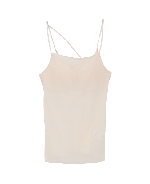 【NICENICE MOMENT/ナイスナイスモーメント】メッシュキャミソール 詳細画像 ベージュ 1