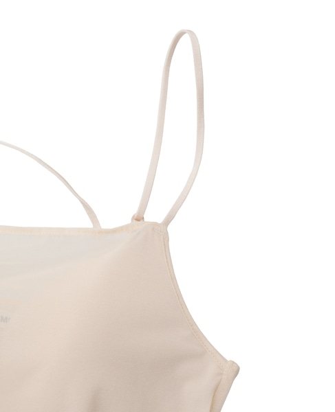 【NICENICE MOMENT/ナイスナイスモーメント】メッシュキャミソール 詳細画像 ベージュ 4