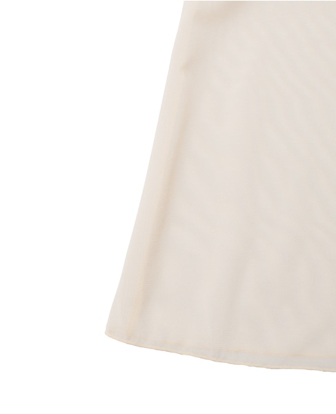 【NICENICE MOMENT/ナイスナイスモーメント】メッシュキャミソール 詳細画像 ベージュ 5