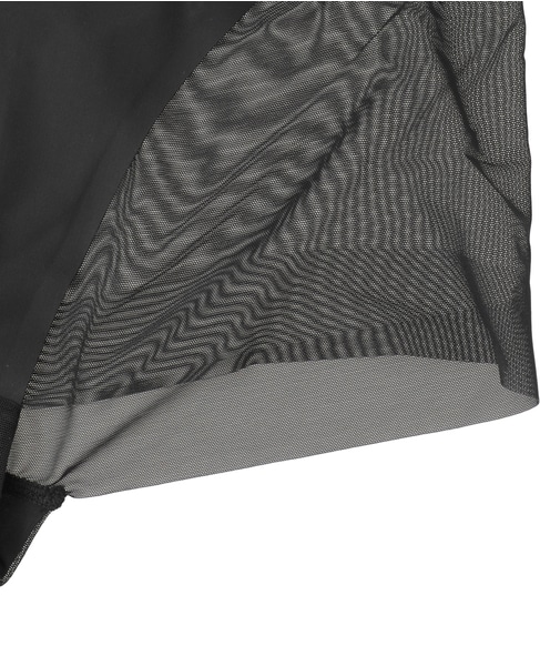 【NICENICE MOMENT/ナイスナイスモーメント】MESH BOXER SHORTS 詳細画像 ブラック 4