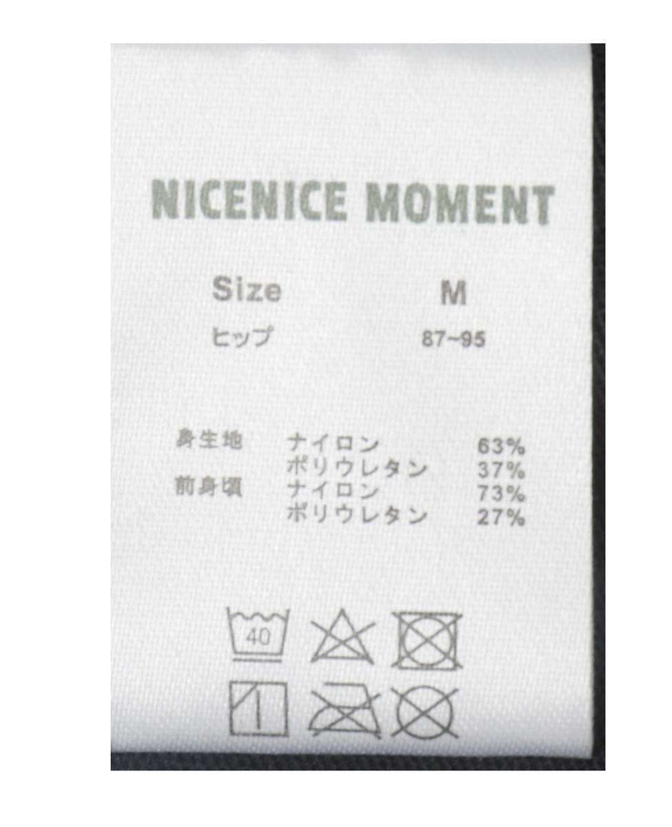 【NICENICE MOMENT/ナイスナイスモーメント】MESH BOXER SHORTS 詳細画像 ブラック 3